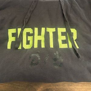 Spiritual Gangster Kendall Toole Fighter Hoodie Size Large